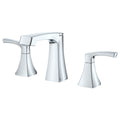 Freendo Faucets Cardania Series Wide Spread Bathroom Faucet - Polished Chrome (192-6404)