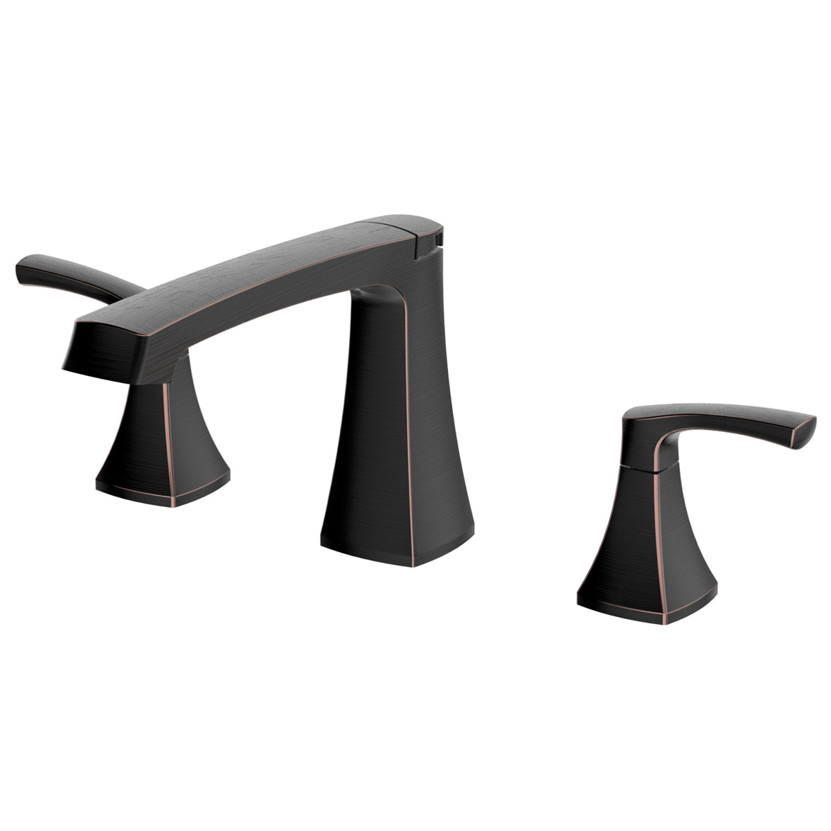 Freendo Faucets Cardania Series Wide Spread Bathroom Faucet - Oil Rubbed Bronze (192-6406)