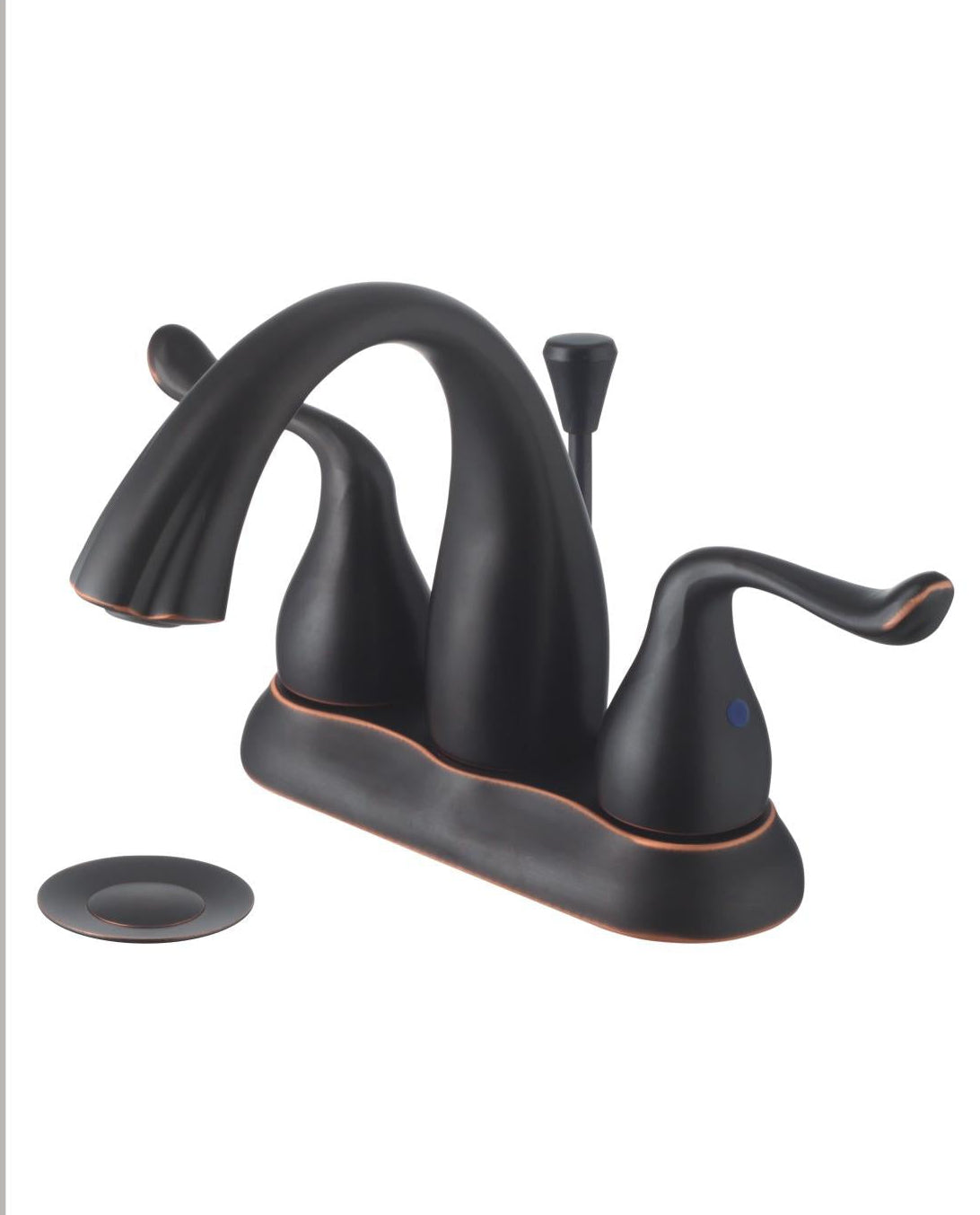 Freendo Faucets Prestige Series Two Handle Lavatory Faucet - Oil-Rubbed Bronze (201-7711)