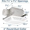 Air King ASLC70 Advantage Exhaust Fan w/ Light