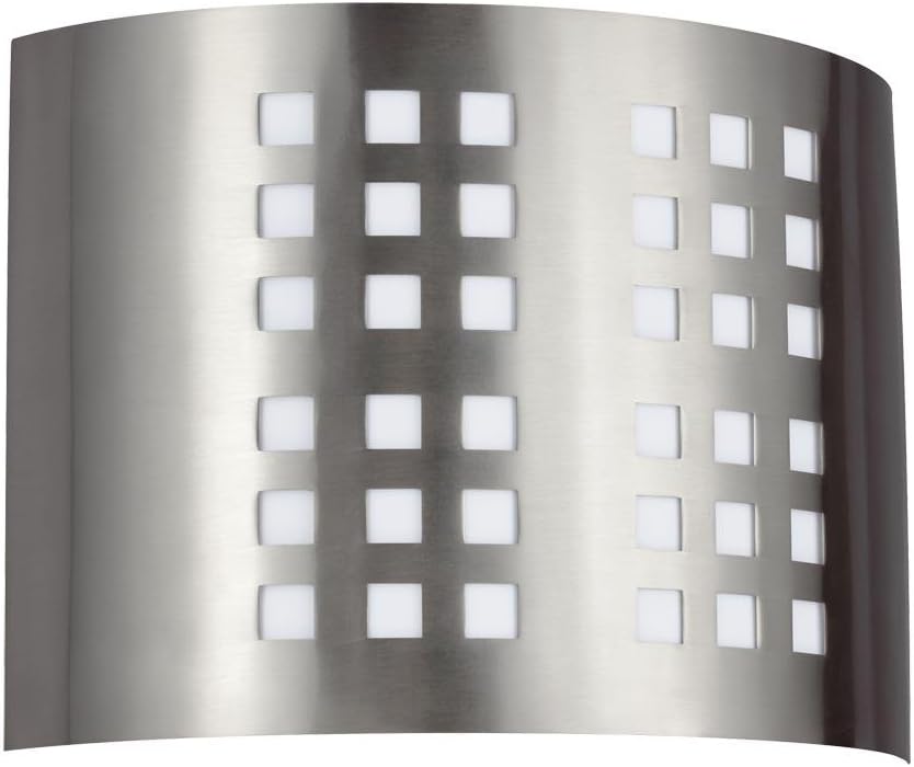 GRID Two Light Quad-Pin ADA Sconce in Brushed Nickel