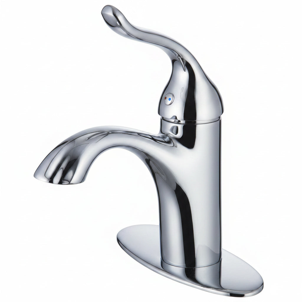 Freendo Faucets Prestige Series Single Handle Lavatory Faucet - Polished Chrome (201-7706)