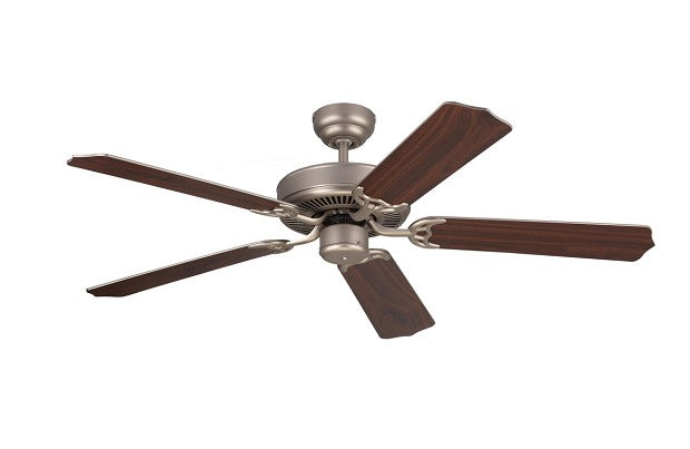 Monte Carlo Homeowner Max 52" Ceiling Fan — Brushed Pewter