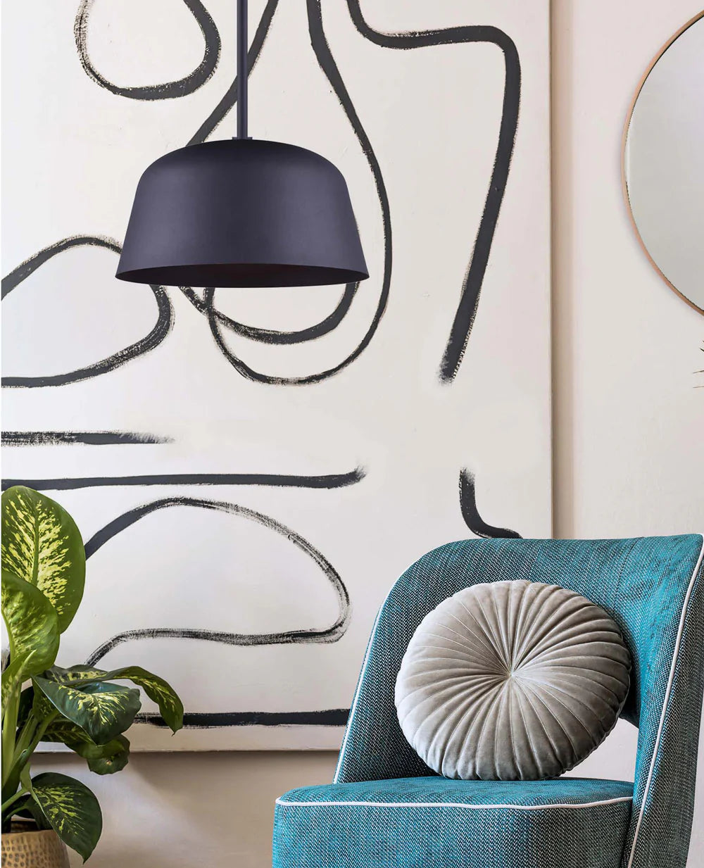 Canarm Kiliam Matte Black - Ceiling Light